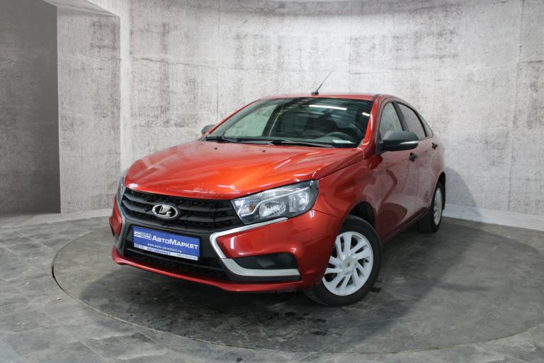 Оранжевый Lada (ВАЗ) Vesta 1.6 MT (106 л.с.) 2017