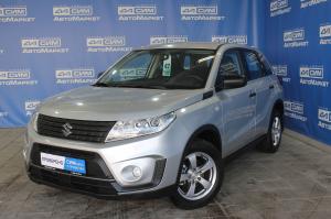серебряный Suzuki Vitara 1.6 AT (117 л.с.) 2019
