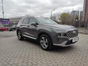 серый Hyundai Santa Fe 2.2d AMT (199 л.с.) 4WD 2021 фото 30
