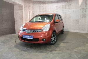 Оранжевый Nissan Note 1.6 AT (110 л.с.) 2007