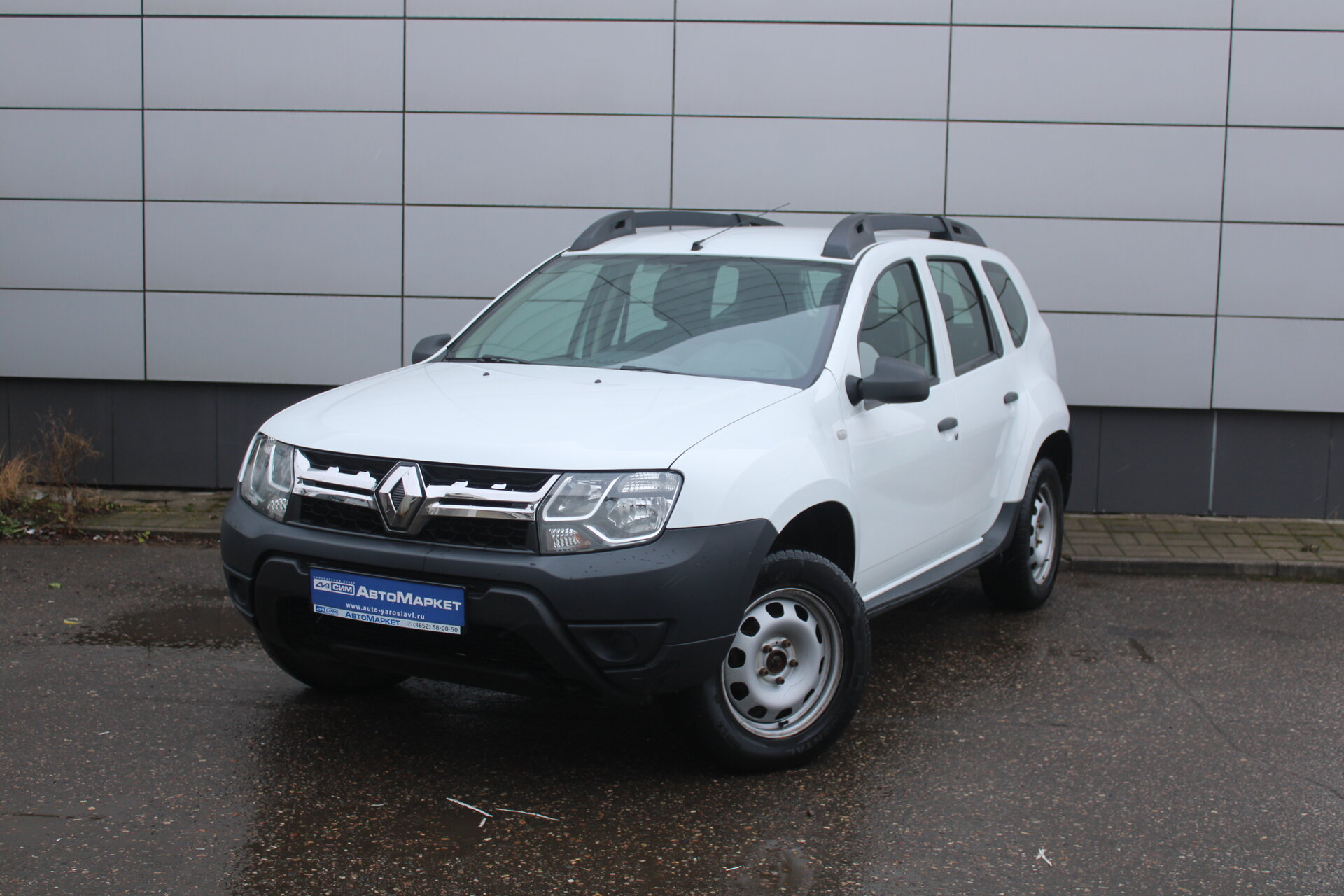 Белый Renault Duster 1.6 MT (114 л.с.) 2019