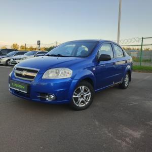 Синий Chevrolet Aveo 1.2 MT (72 л.с.) 2007