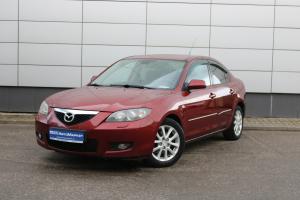 Красный Mazda 3 4-speed 2.0 AT (150 л.с.) 2008