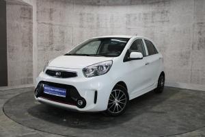 Белый Kia Picanto, II Рестайлинг 1.3 AT (85 л.с.) 2015