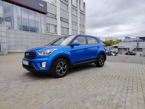 синий Hyundai Creta 1.6 AT (121 л.с.) 4WD 2019