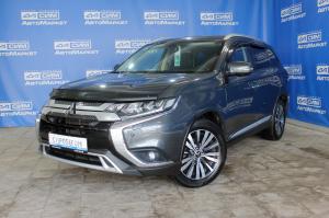 серый Mitsubishi Outlander 2.4 CVT (167 л.с.) 4WD 2018