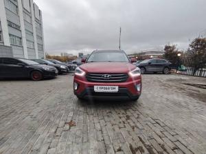 красный Hyundai Creta 2.0 AT (150 л.с.) 2019
