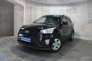 Черный Hyundai Creta 1.6 AT (123 л.с.) 2021