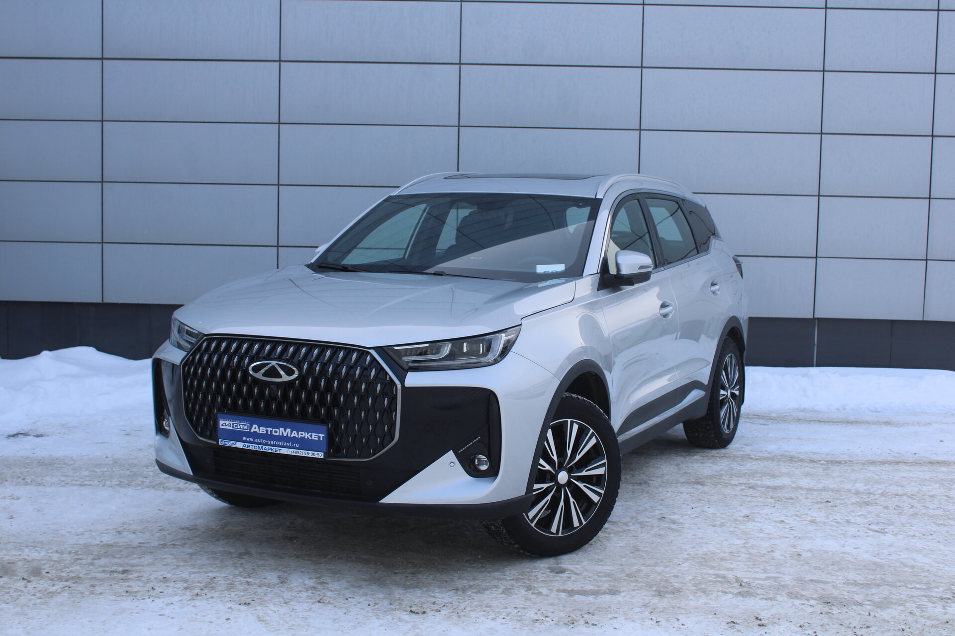 Серебряный Chery Tiggo 7L 1.6 AMT (150 л.с.) 2025