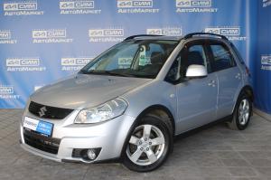 серебряный Suzuki SX4 1.6 AT (112 л.с.) 2010