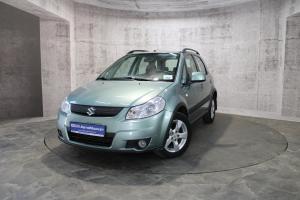 Зеленый Suzuki SX4 1.6 AT (112 л.с.) 4WD 2012