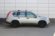 Серый Nissan X-Trail 2.0 CVT (141 л.с.) 4WD 2008 фото 4