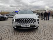 белый Hyundai Santa Fe 2.5 AT (180 л.с.) 4WD 2022 фото 3
