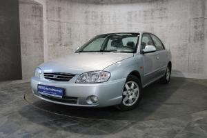 Серебряный Kia Spectra, I Рестайлинг 2 1.6 MT (101 л.с.) 2008