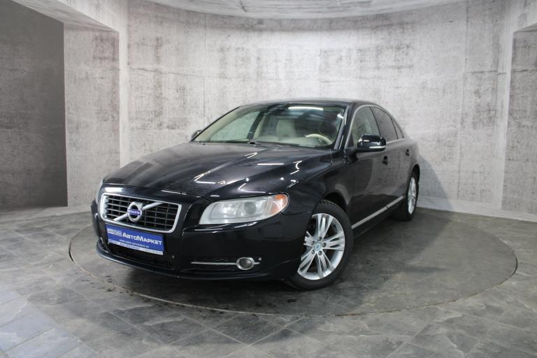Черный Volvo S80 2.5 AT (231 л.с.) 2011