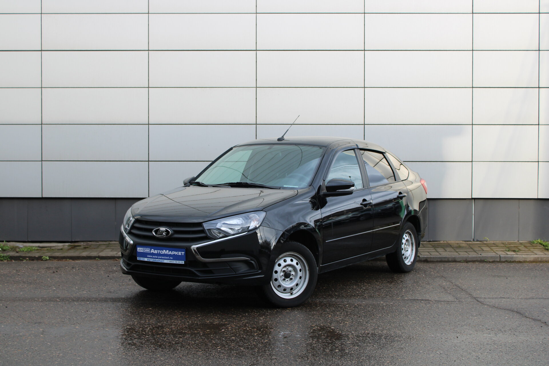 Черный Lada (ВАЗ) Granta 1.6 MT (90 л.с.) 2024
