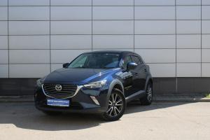 Синий Mazda CX-3 1.5d AT (105 л.с.) 2015