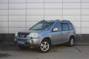 Серый Nissan X-Trail 2.0 MT (140 л.с.) 4WD 2005
