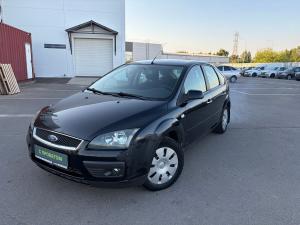 Черный Ford Focus 1.8 MT (125 л.с.) 2006