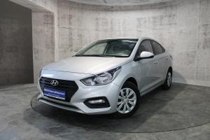 Серебряный Hyundai Solaris 1.6 AT (123 л.с.) 2019