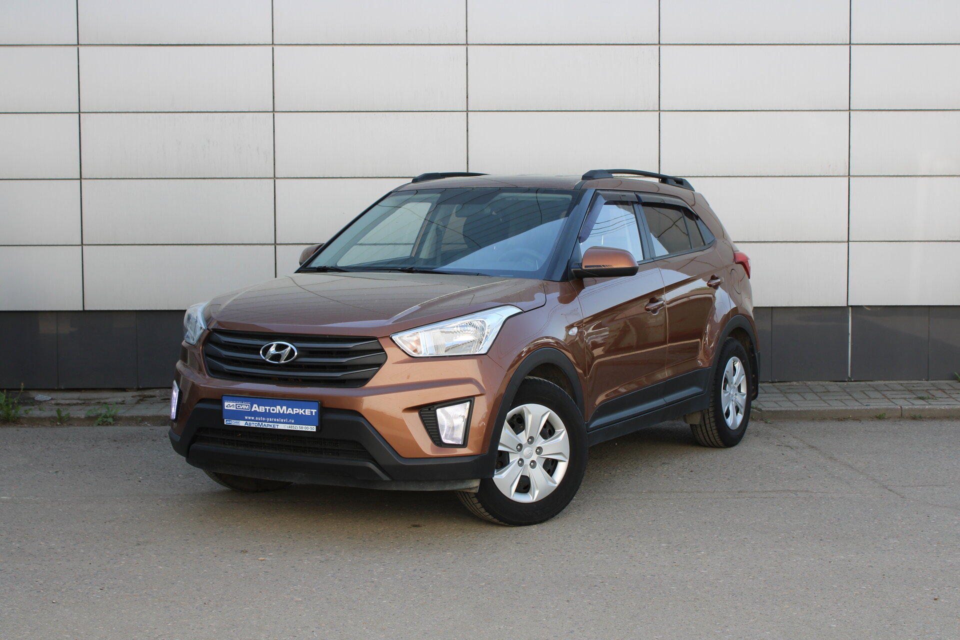 Коричневый Hyundai Creta 1.6 MT (123 л.с.) 2018
