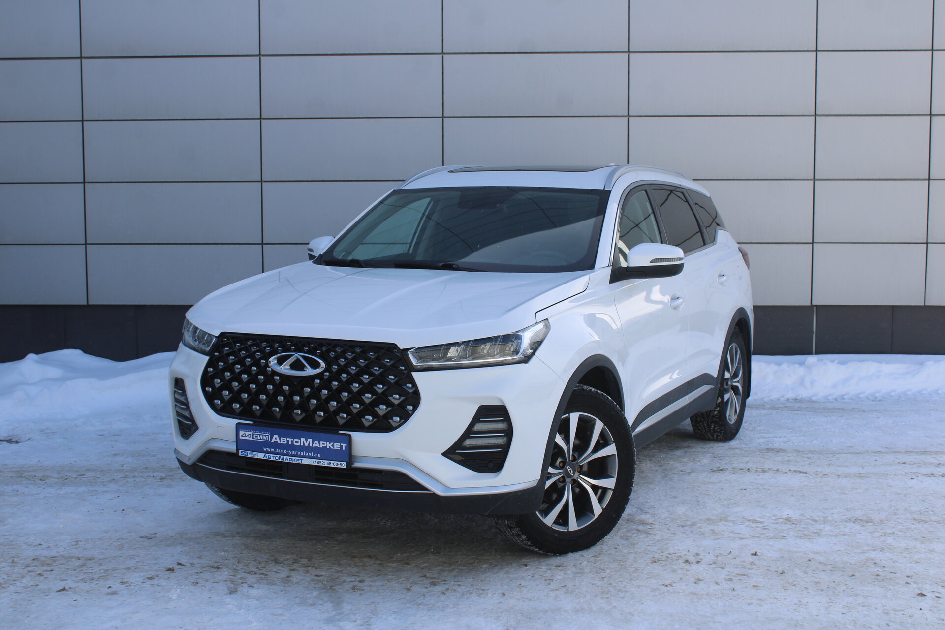 Белый Chery Tiggo 7 Pro 1.5 CVT (147 л.с.) 2022