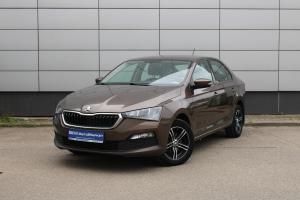 Коричневый Skoda Rapid 1.6 AT (110 л.с.) 2020