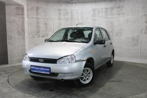 Серебряный Lada (ВАЗ) Kalina 1.6 MT (81 л.с.) 2012