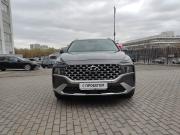 серый Hyundai Santa Fe 2.2d AMT (199 л.с.) 4WD 2021 фото 3