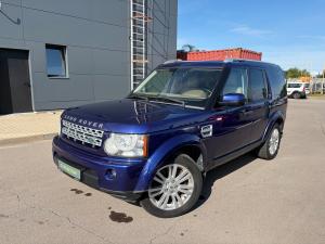 Синий Land Rover Discovery 3.0d AT (245 л.с.) 4WD 2011
