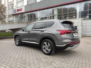 серый Hyundai Santa Fe 2.2d AMT (199 л.с.) 4WD 2021 фото 2