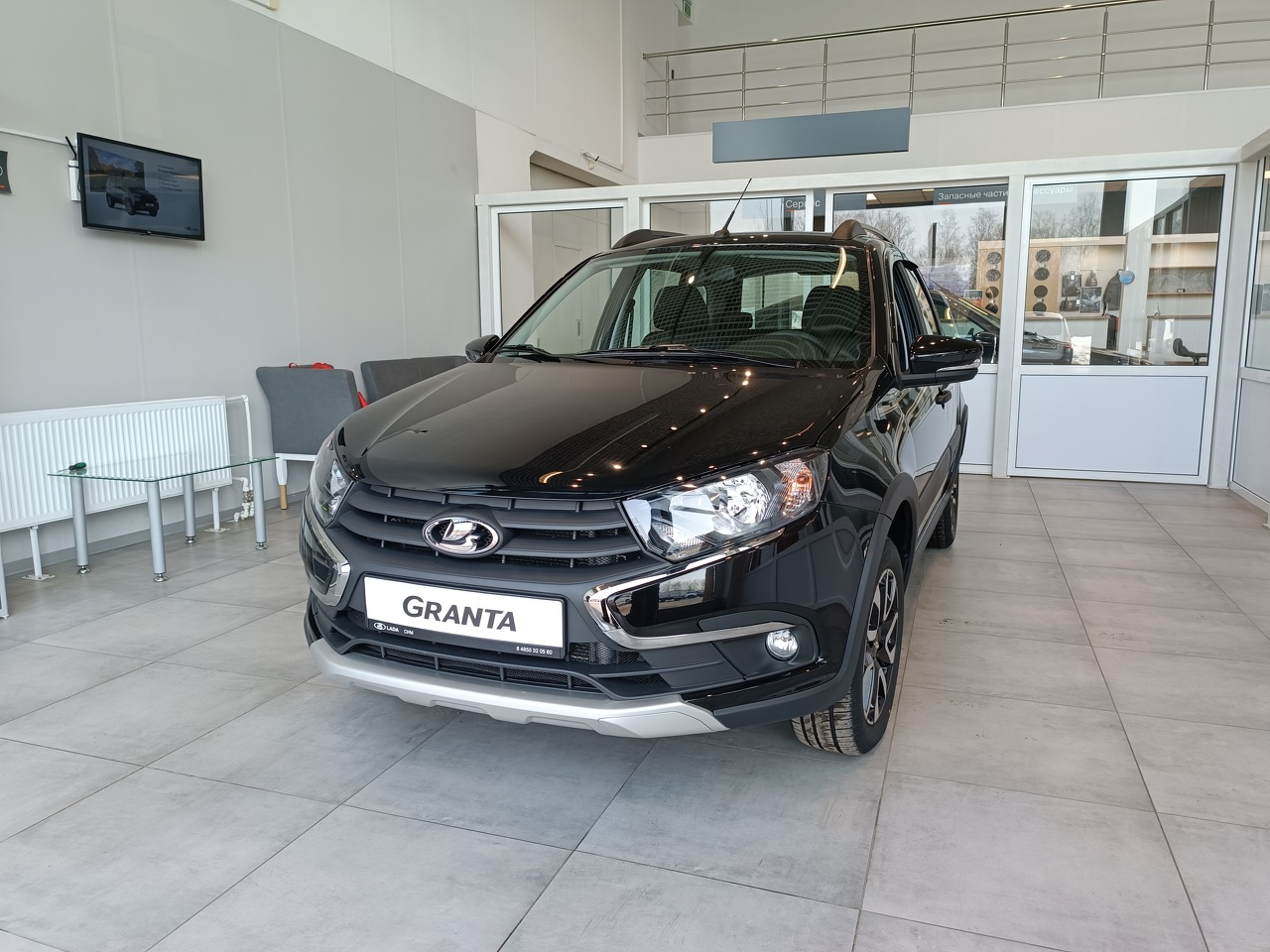 черный Lada (ВАЗ) Granta Cross 1.6 MT (90 л.с.) 2026