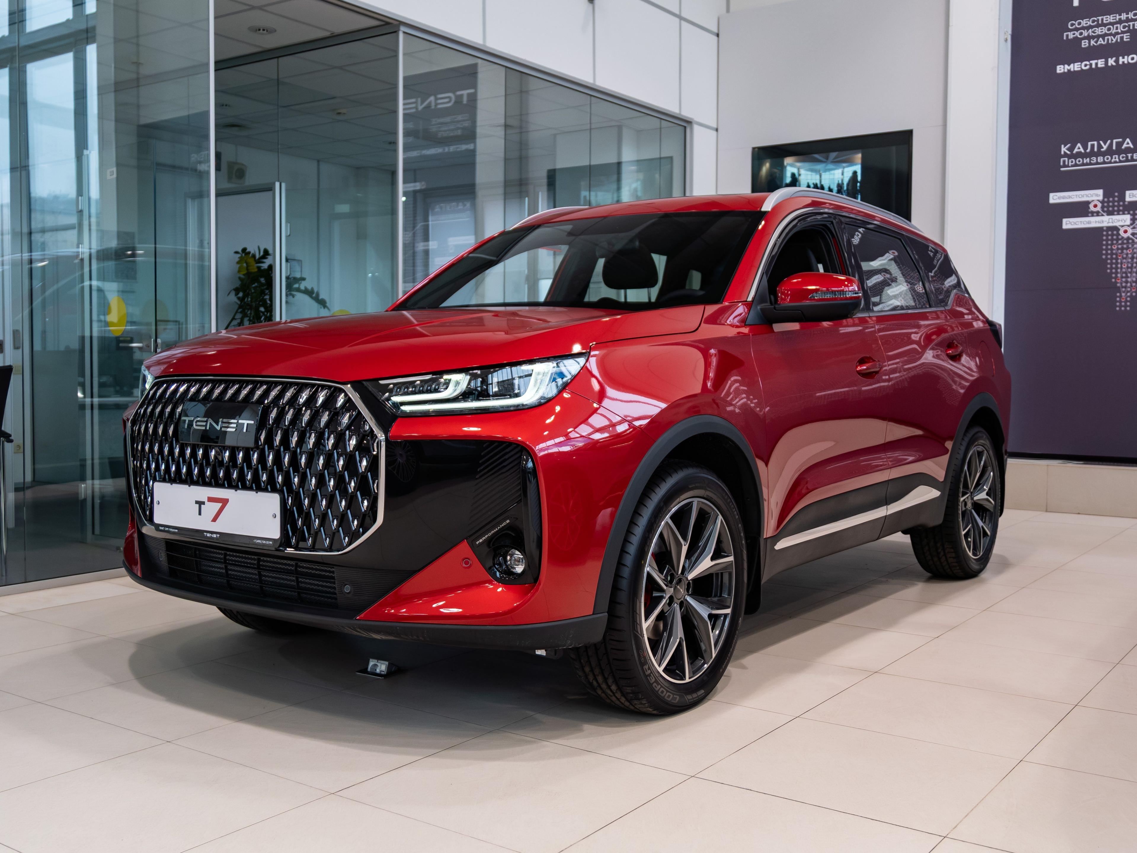 Красный TENET T7 1.6 AMT (150 л.с.) 4WD 2026