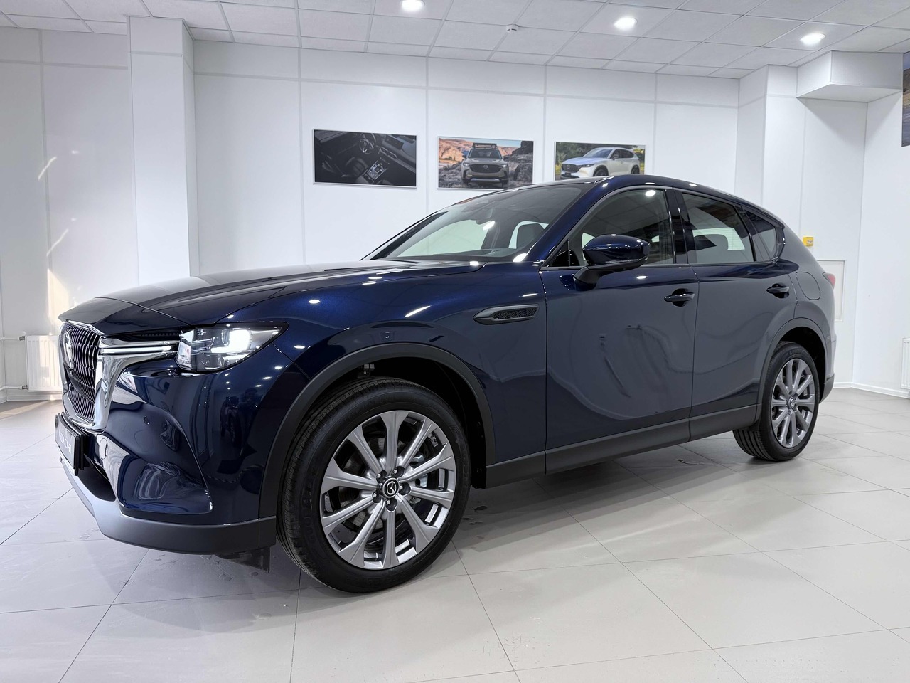 Синий Mazda CX-60 2.5 AT (188 л.с.) 4WD 2025