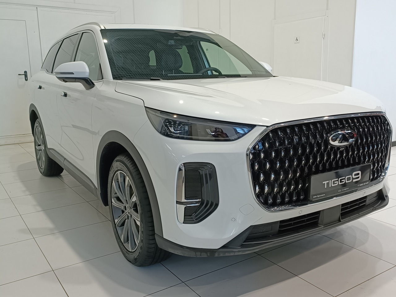 белый Chery Tiggo 9 2.0 AT (249 л.с.) 4WD 2024