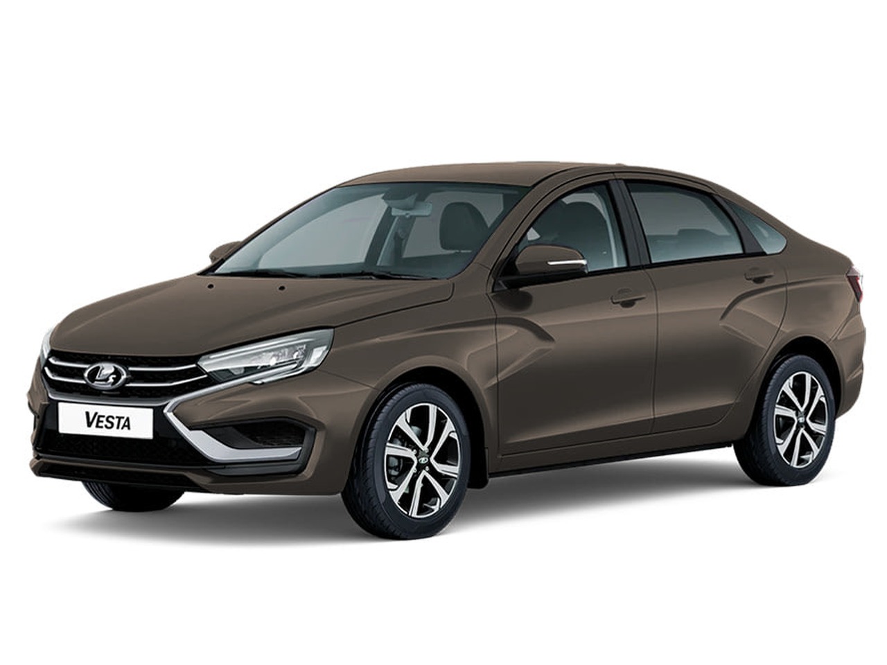коричневый Lada (ВАЗ) Vesta 1.6 MT (106 л.с.) 2025