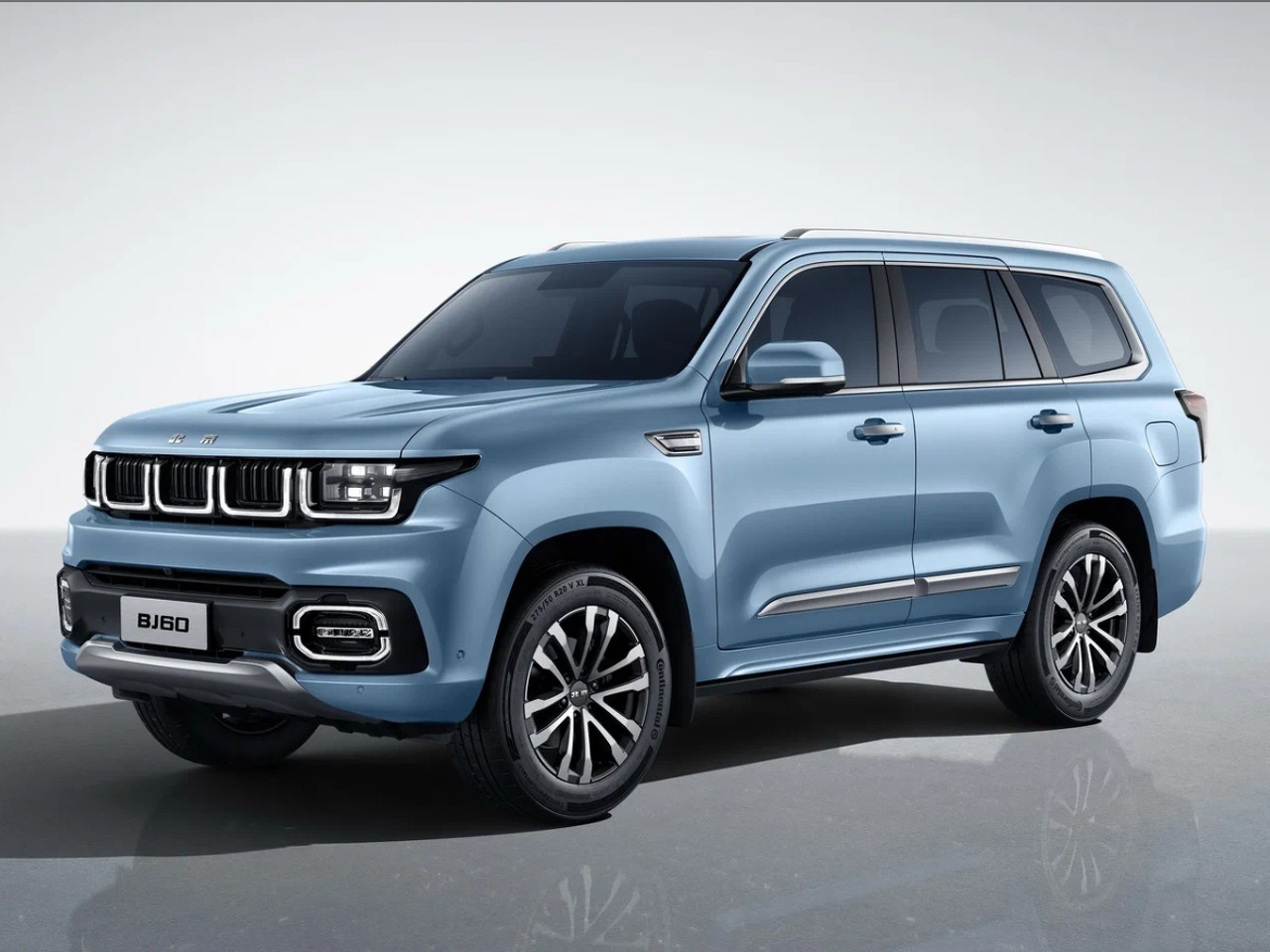 Синий BAIC BJ60 2.0d AT (163 л.с.) 4WD 2025