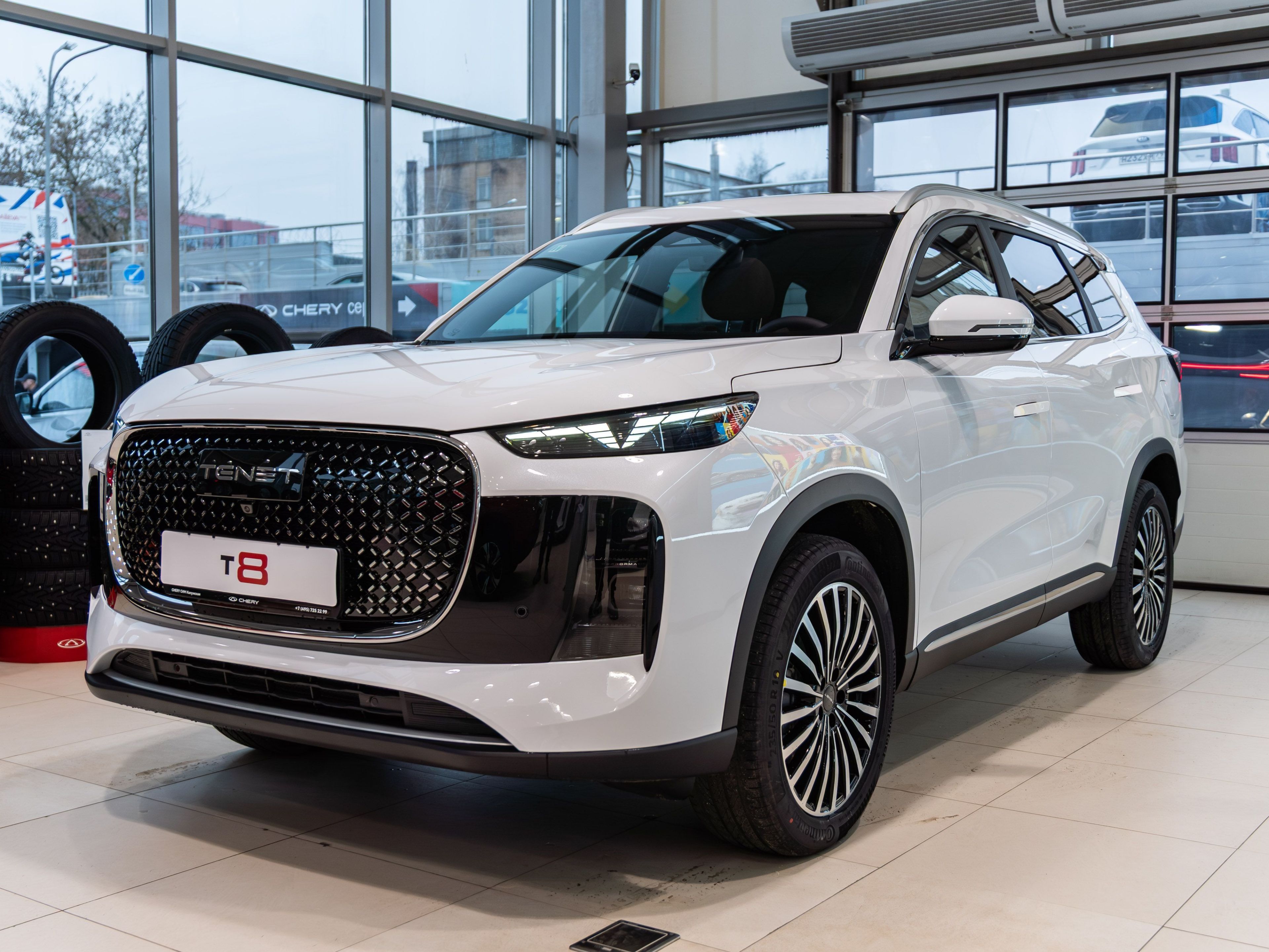 Белый TENET T8 2.0 AMT (197 л.с.) 4WD 2026