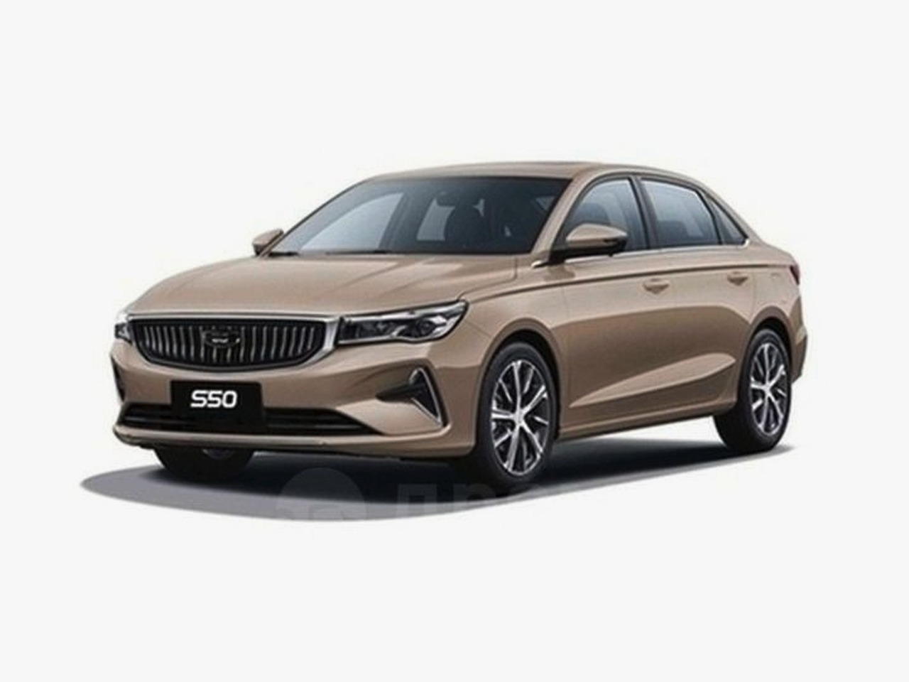 бежевый Belgee S50 1.5 AT (122 л.с.) 2026