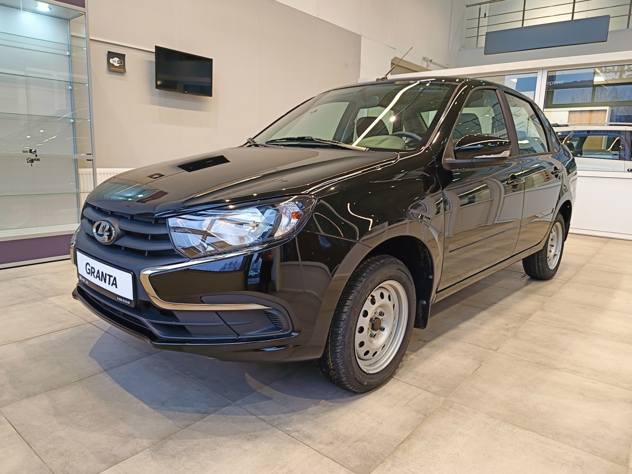 черный Lada (ВАЗ) Granta 1.6 MT (90 л.с.) 2026