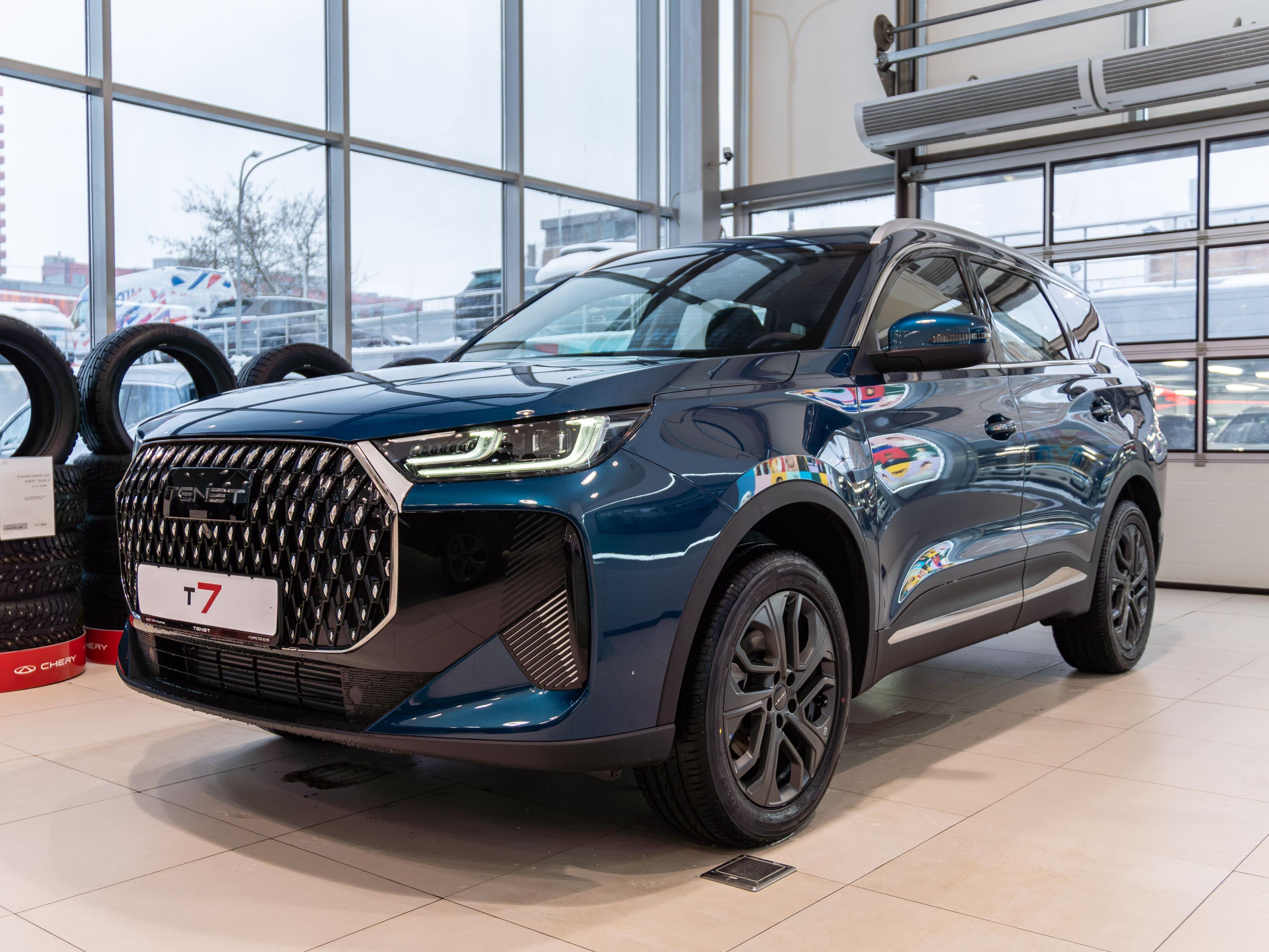 Синий TENET T7 1.6 AMT (150 л.с.) 4WD 2026