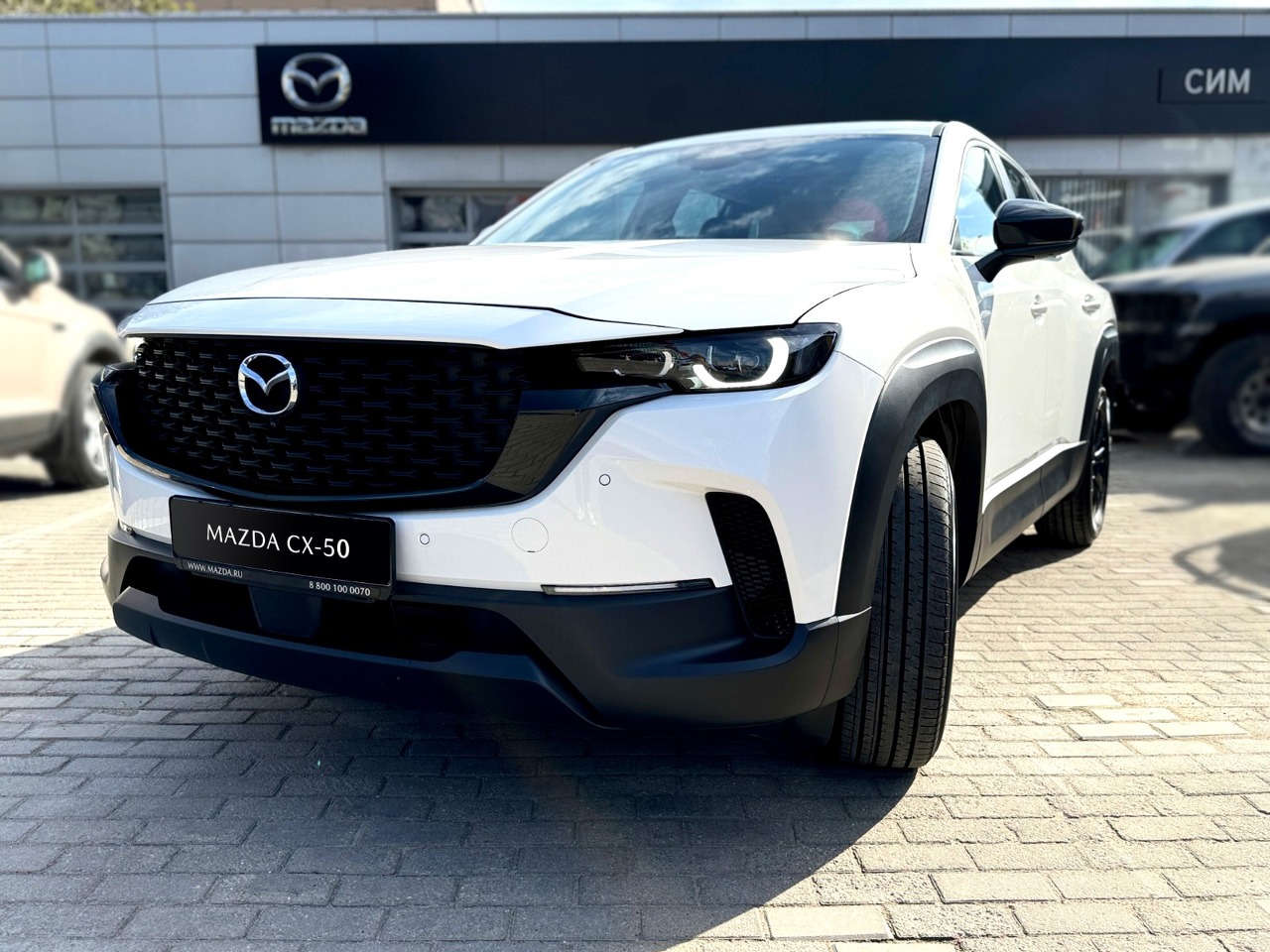 белый Mazda CX-50 2.0 AT (155 л.с.) 2025