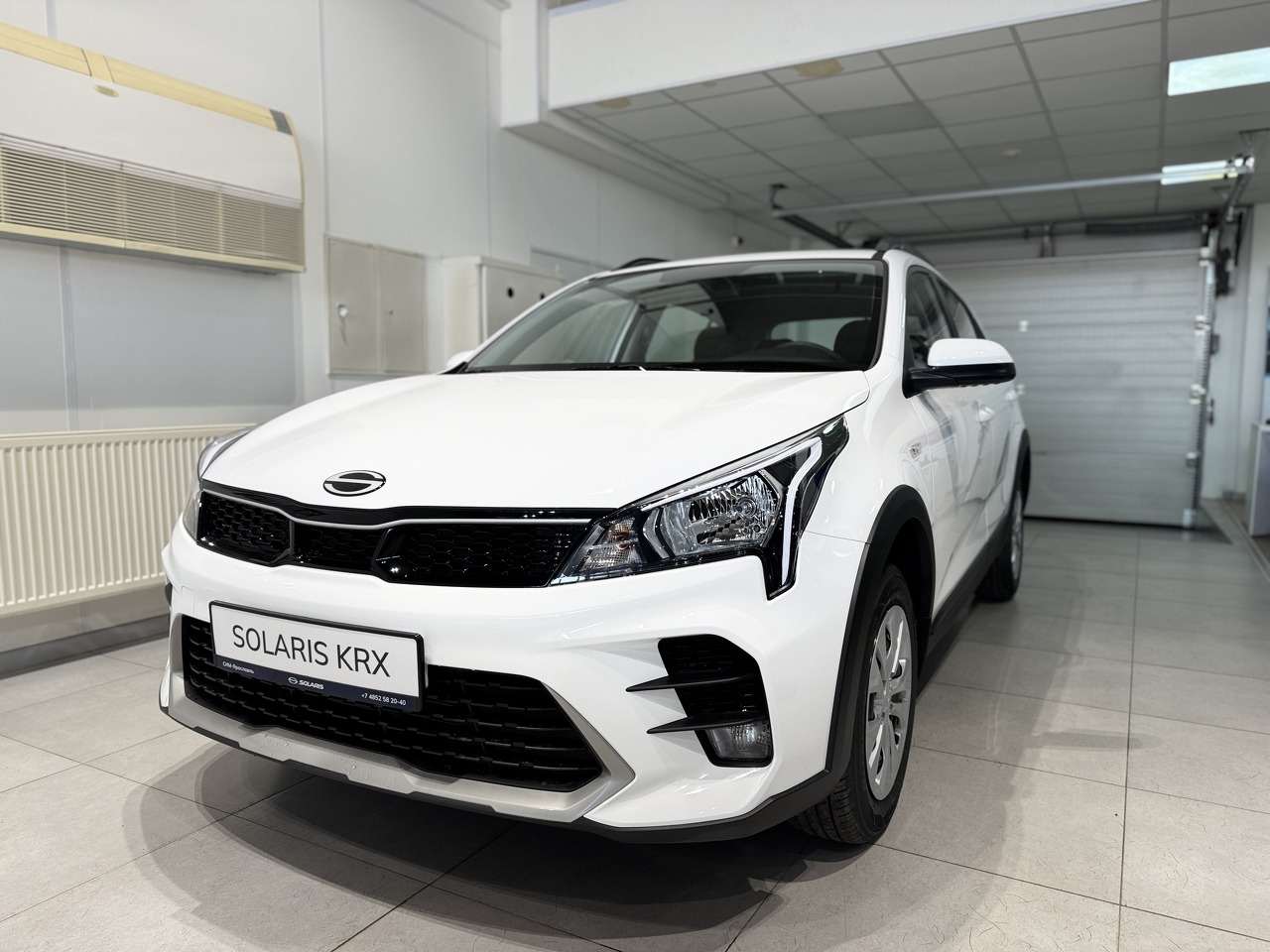 белый Solaris KRX 1.6 AT (123 л.с.) 2025