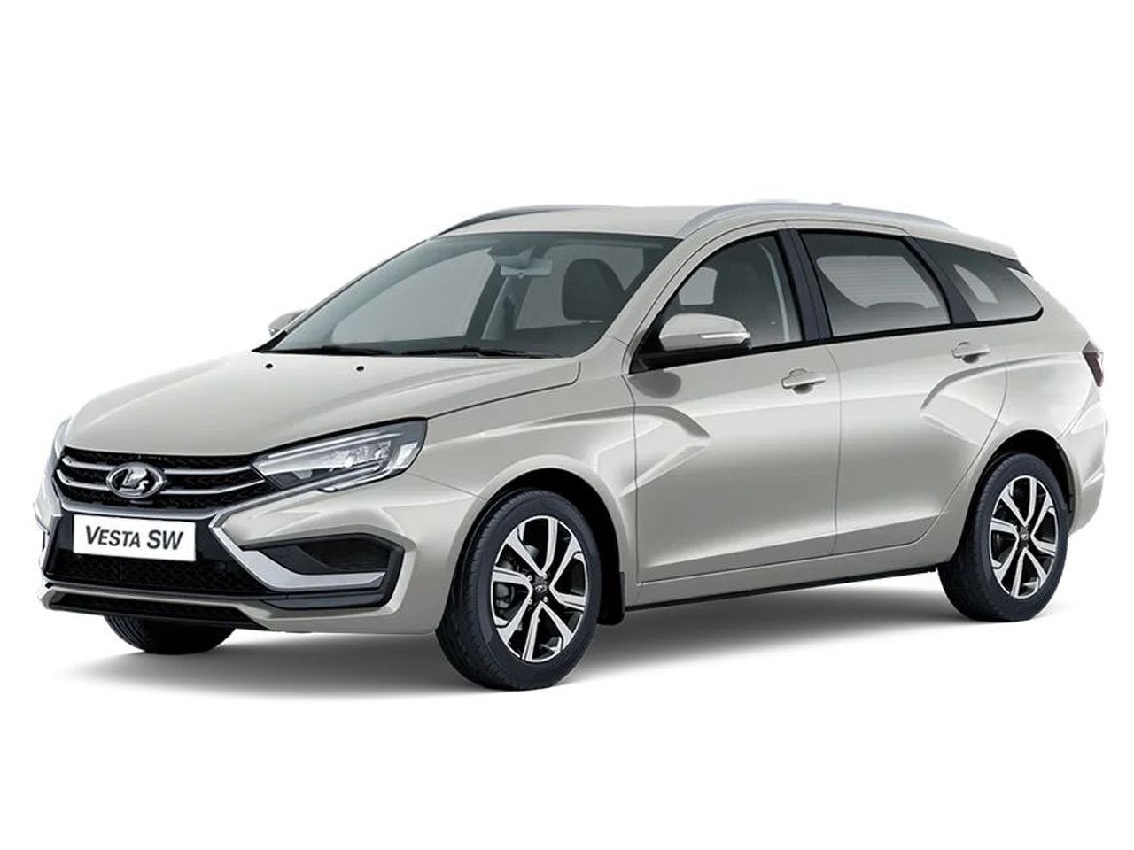 серебряный Lada (ВАЗ) Vesta SW 1.6 MT (106 л.с.) 2025