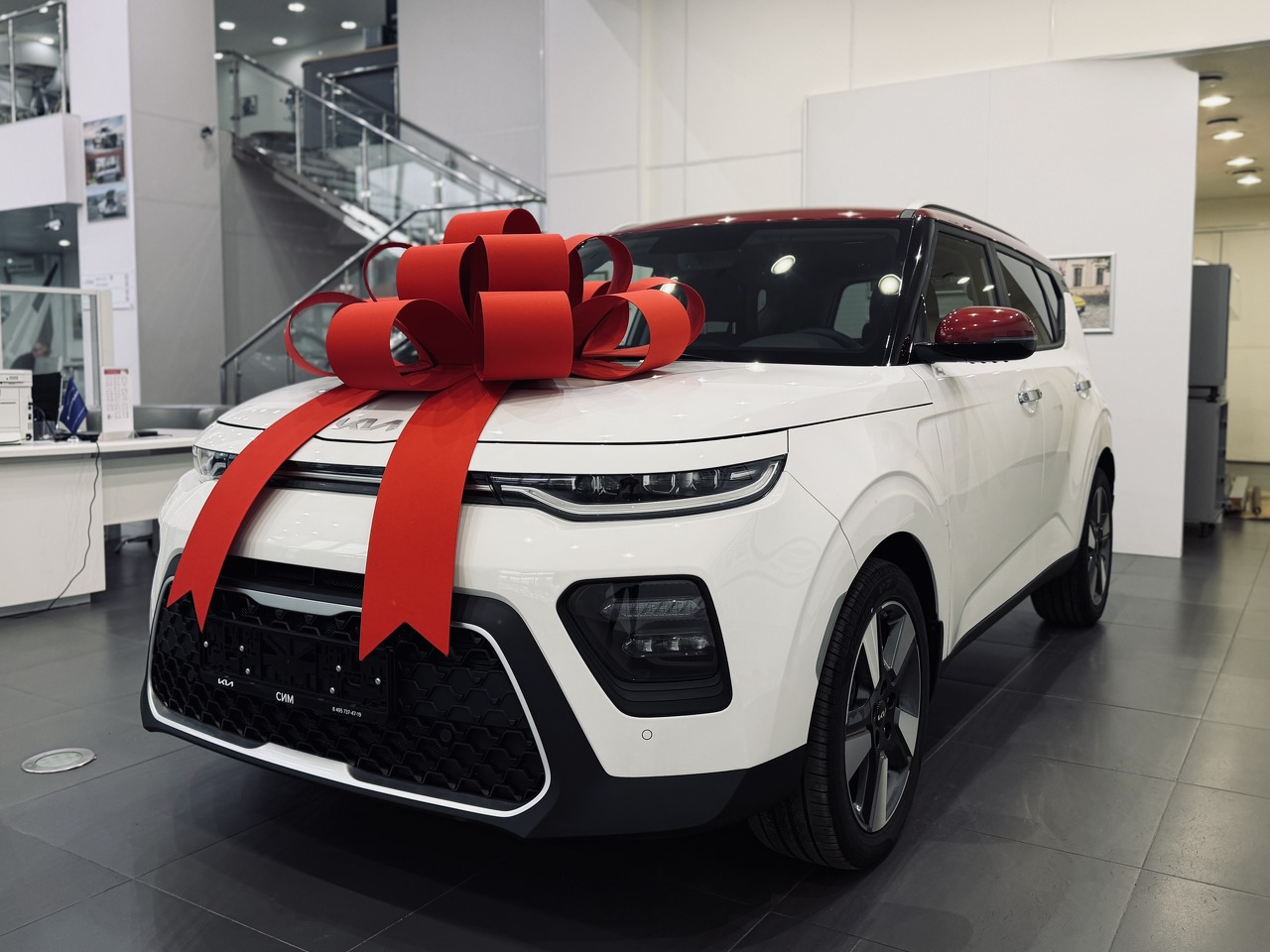 белый Kia Soul, III 2.0 AT (150 л.с.) 2022